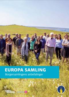 Europa Samling : Borgersamlingens anbefalinger