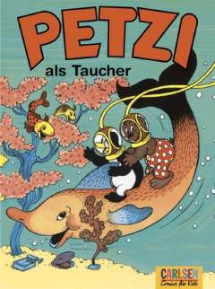 Petzi als Taucher : eine Bildergeschichte