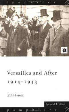 Versailles and after 1919-1933