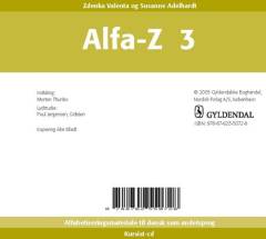 Alfa-Z : alfabetiseringsmateriale til dansk som andetsprog. 3