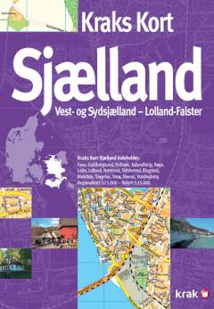Kraks kort Sjælland : Vest- og Sydsjælland, Lolland-Falster. 2014 (1. udgave)