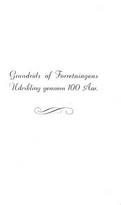 Fdr. W. Luplau's Eft. : Nørrevoldgade 29, København