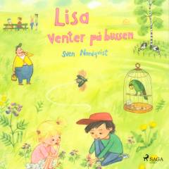 Lisa venter på bussen