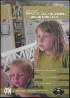 Didaktik i daginstitutionen : hvordan børn lærer