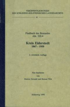 Kreis Eiderstedt 1867-1950 : Findbuch des Bestandes Abt. 320.4