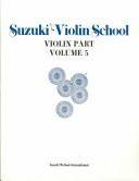Suzuki violin school. Volume 5 : Violin