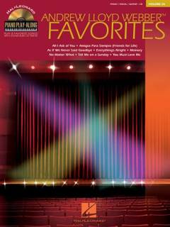 Favorites : piano, vocal, guitar, cd