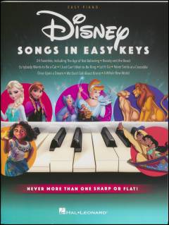Disney songs in easy keys : easy piano