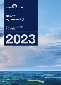 Stramt og ansvarligt : finanslovforslaget 2023 : 2023