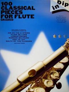 100 classical pieces for flute, graded