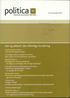 Køn og adfærd i den offentlige forvaltning