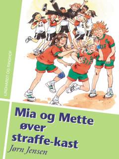 Mia og Mette øver straffekast