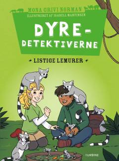 Forside til bogen Dyredetektiverne - listige lemurer