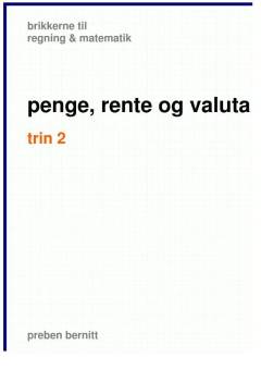 Penge, rente og valuta, trin 2