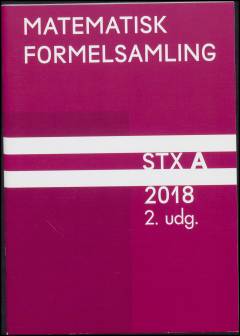 Matematisk formelsamling stx A