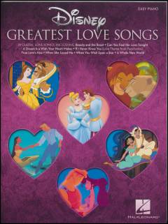Disney greatest love songs : \easy piano\