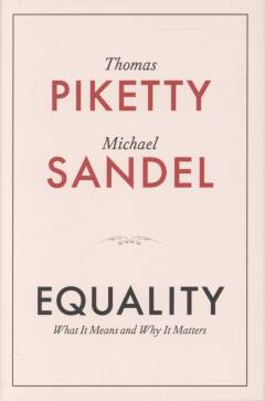 Equality : what it means and why it matters