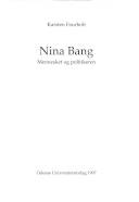 Nina Bang : mennesket og politikeren