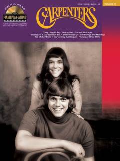 Carpenters : piano, vocal, guitar, cd