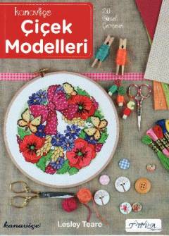 Kanaviçe çiçek modelleri