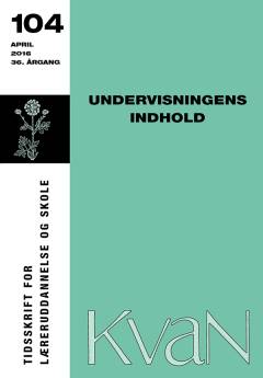 Undervisningens indhold