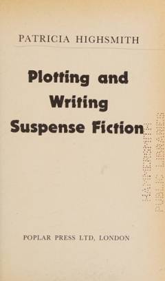 Plotting and writing suspense fiction