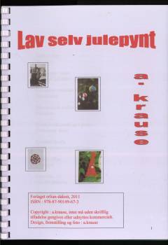 Lav selv julepynt