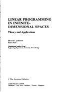 Linear programming in infinite-dimensional spaces : theory and applications