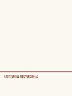 Eksistentiel nødvendighed