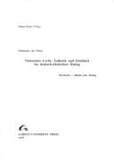 Nietzsche im Netze : Nietzsches Lyrik, Ästhetik und Kindheit im deutsch-dänischen Dialog : Nietzsche i dansk-tysk dialog