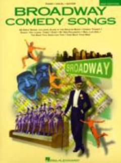 Broadway comedy songs : \piano, vocal, guitar\