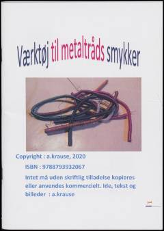 Værktøj til metaltråds smykker