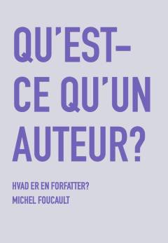Hvad er en forfatter?