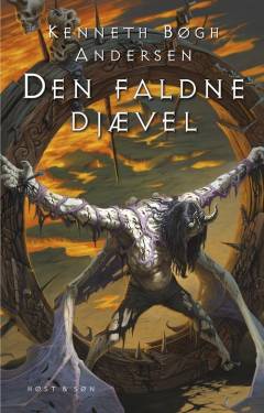 Forside til bogen Den faldne djævel