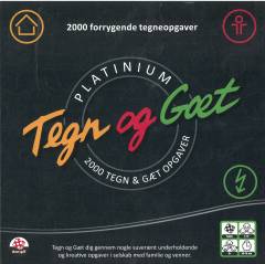 Tegn og gæt platinium : 2000 tegn & gæt opgaver