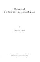 Digterjeg'et i hellenistisk og augustæisk poesi