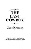 The last cowboy