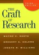 The craft of research