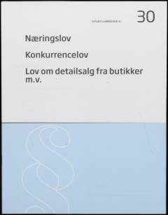Næringslov: Konkurrencelov: Lov om detailsalg fra butikker m.v.