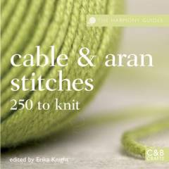 Cable & aran stitches : 250 to knit