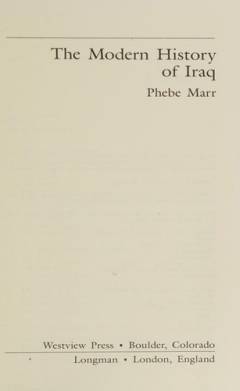 The modern history of Iraq