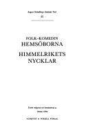 August Strindbergs samlade verk. 32 : Folk-komedin Hemsöborna ; Himmelrikets nycklar