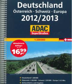 Deutschland 2012/2013 : Österreich, Schweiz, Europa : Superstrassen