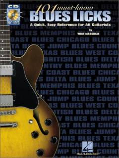 101 must-know blues licks : a quick, easy reference for all guitarists