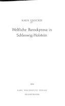 Weltliche Barockprosa in Schleswig-Holstein