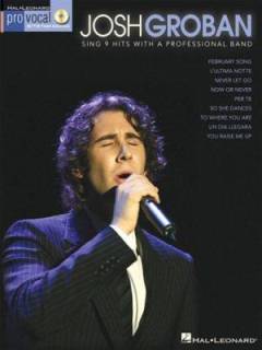 Josh Groban : sing 9 hits with a professional band
