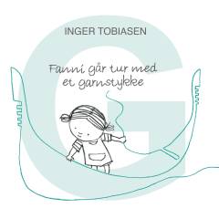 Fanni går tur med et garnstykke : g