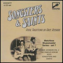 Matchbox bluesmaster series - set 7 : Songsters & saints : vocal traditions on race records