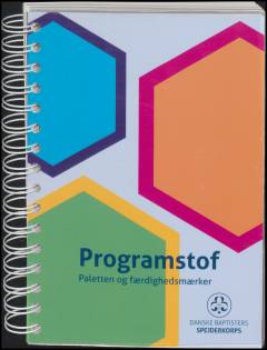 Programstof : paletten og færdighedsmærker