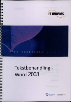 Tekstbehandling, Word 2003